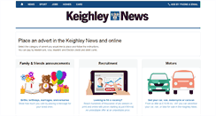 Desktop Screenshot of adbooker.keighleynews.co.uk