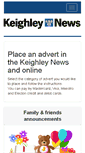 Mobile Screenshot of adbooker.keighleynews.co.uk